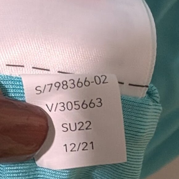 NEW! Athleta | Santorini Cinch Dress In Turquoise (M-Tall) - Picture 9 of 12